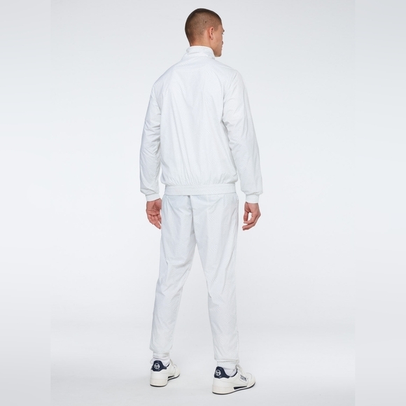 NWT Sergio Tacchini | Dazzle Tracksuit in White/Gray - Picture 2 of 10